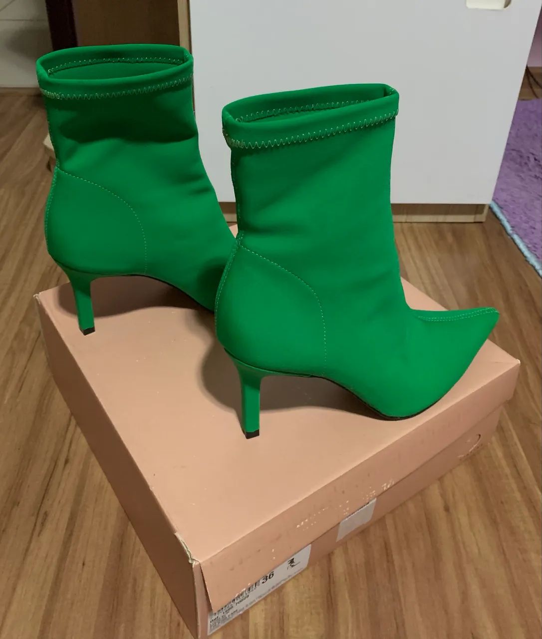 Bota Lialine Verde - Foto 3