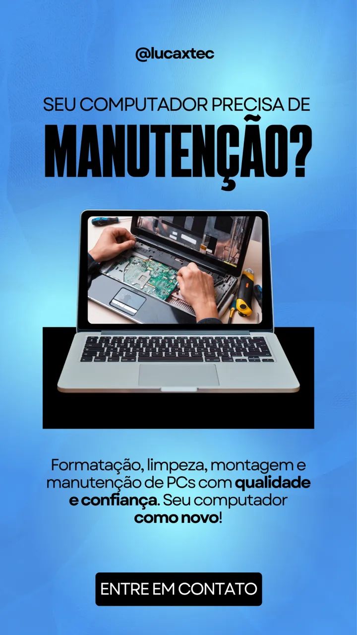 Manutenção de computadores/notebooks