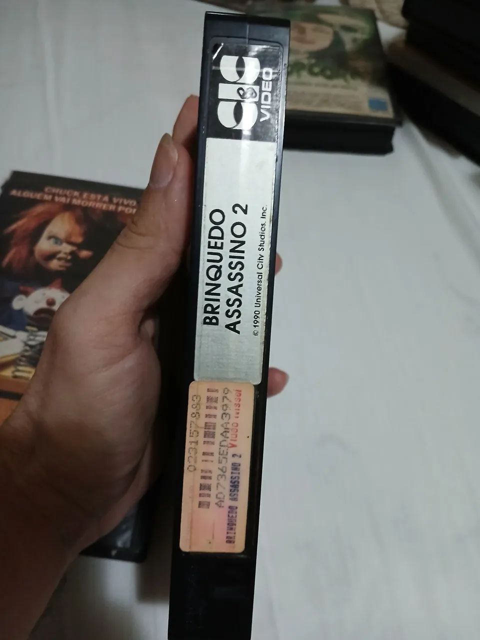 Vhs brinquedo assassino 2 chucky terror - Foto 4