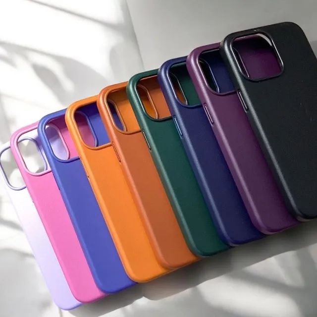 CAPAS DE COURO PARA APARELHO IPHONES 