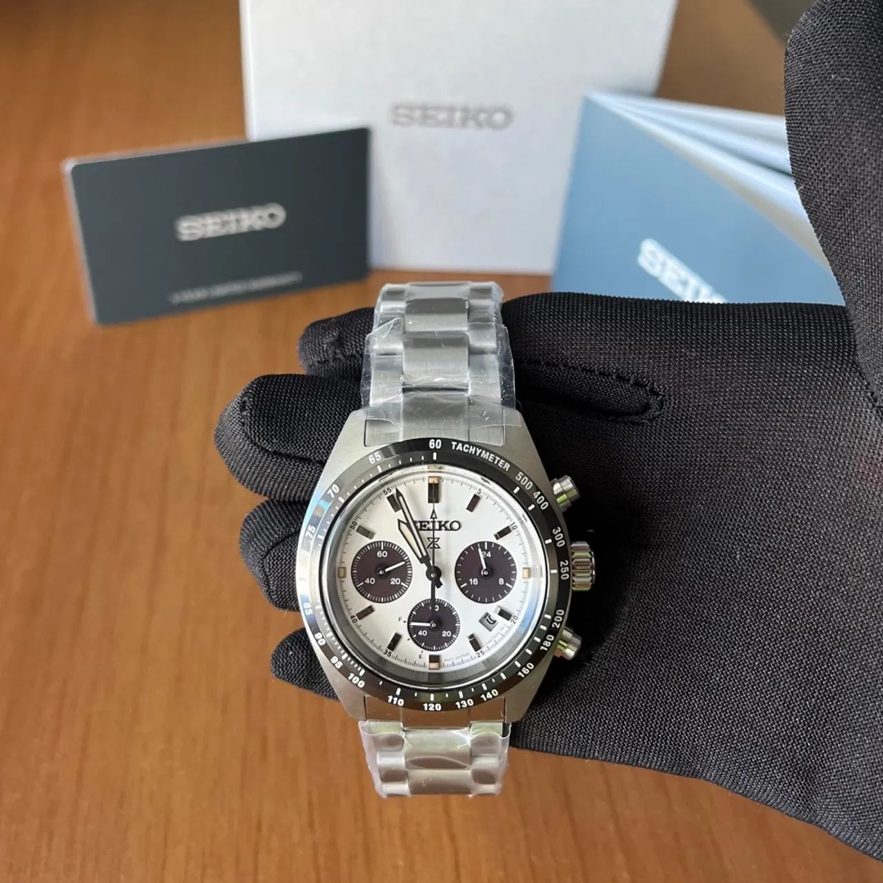 Relógio Seiko Prospex Speedtimer Panda  - Foto 4