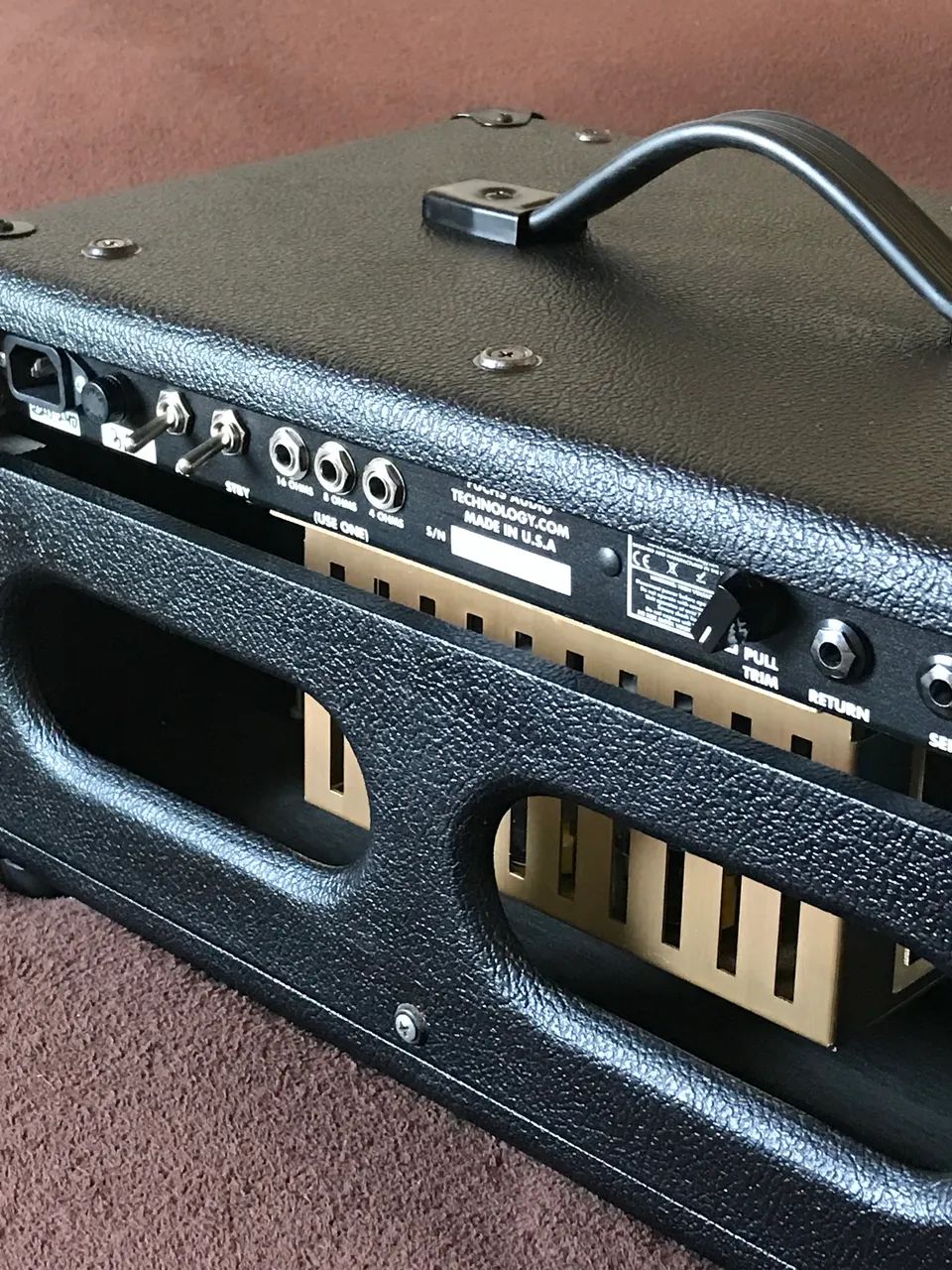 アンプ guitar and amp Amp Head de guitarra Fuchs Clean Machine 75w boutique Made in Usa