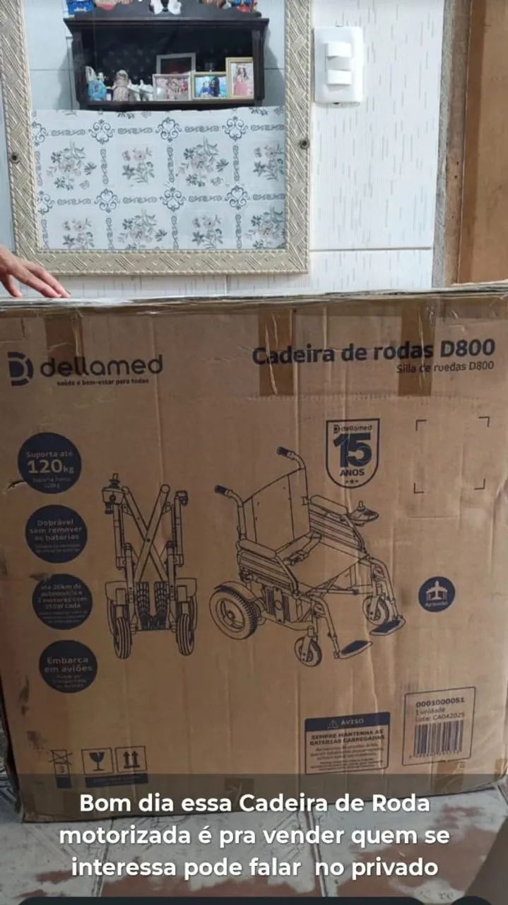 Cadeira de roda motorizada 