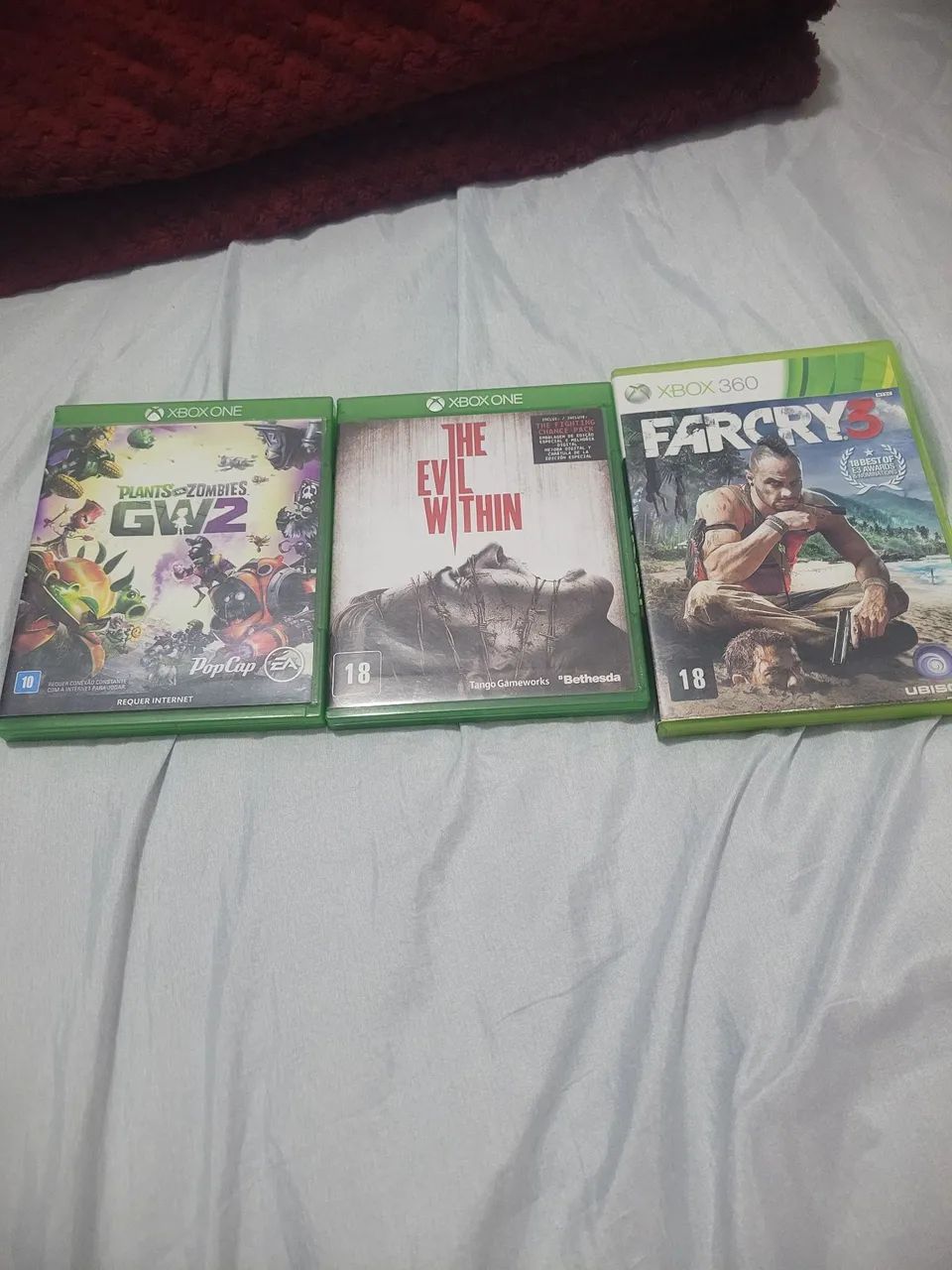 Jogos de XBOX 360 e XBOX ONE