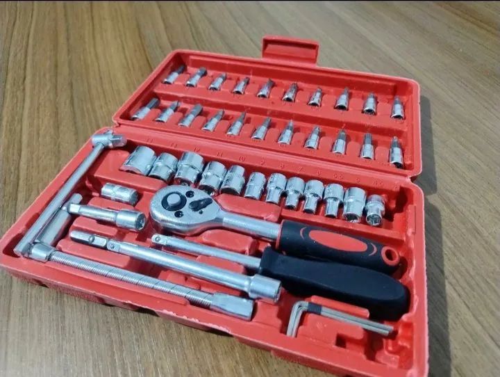 KIT FERRAMENTAS 46 PEÇAS R$ 100