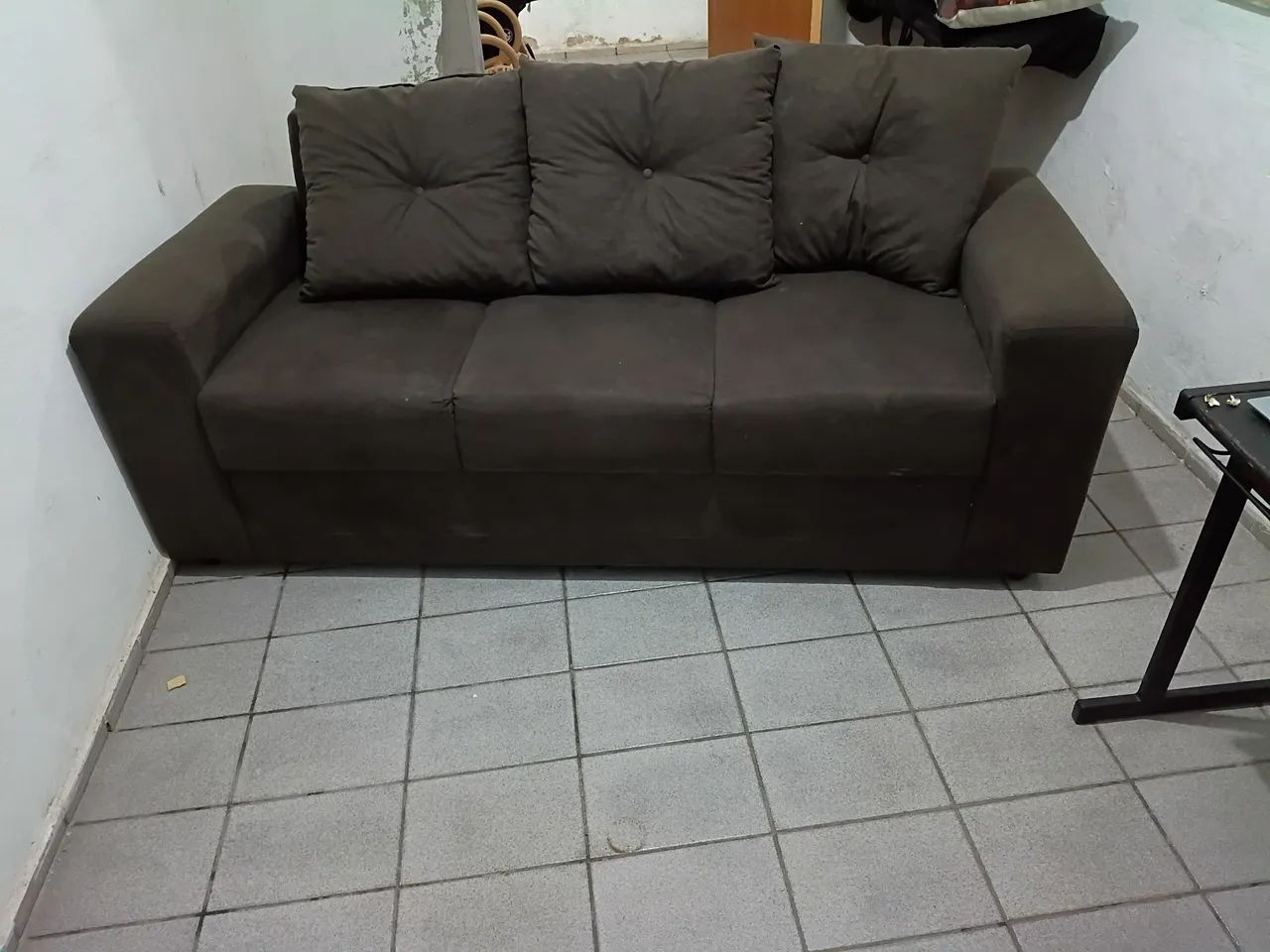 Sofá marrom   - Foto 3