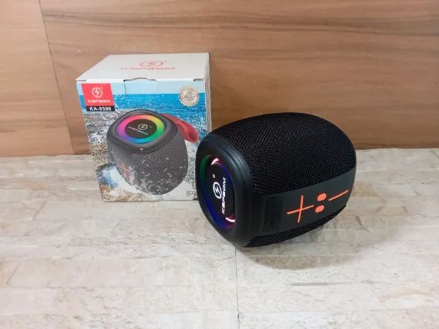 Caixa de Som Kapbom Bluetooth com Grave Forte a Prova D'água - Foto 2