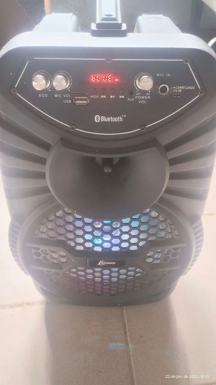 Caixa bluetooth e karaokê  - Foto 2