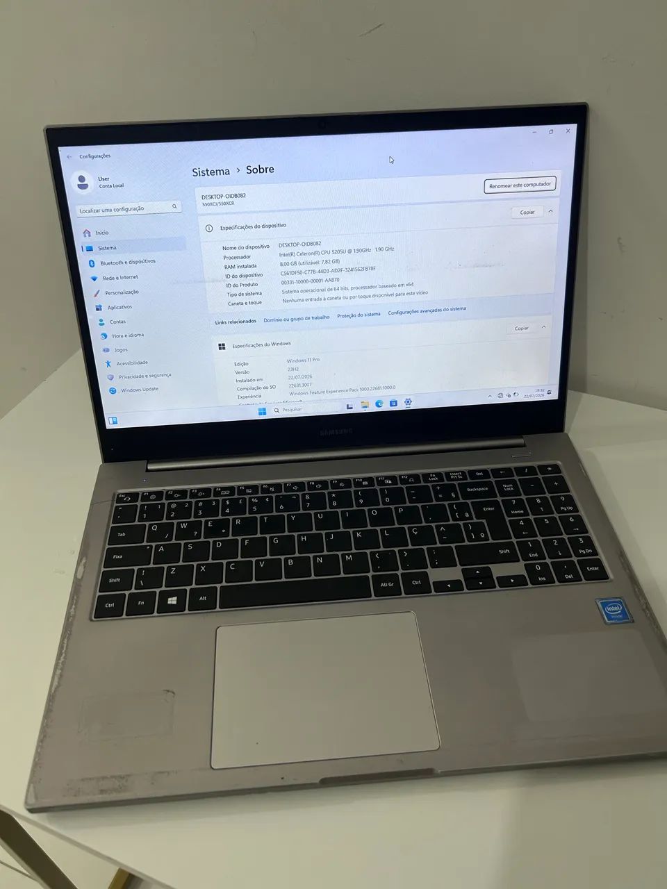 Vendo notebook Samsung  - Foto 3
