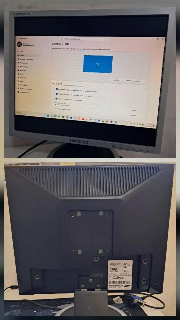 Monitor Samsung 17 polegadas - Foto 4