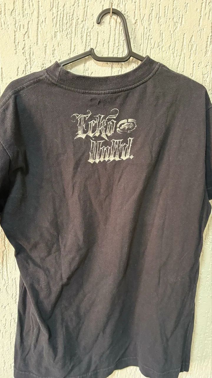 lote 2 camisetas ecko unltd preta - Foto 4