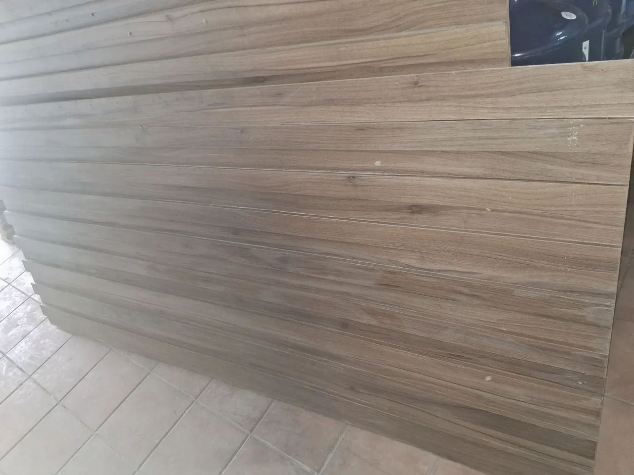  2 Painéis ripados de mdf super resistente e pesado  - Foto 4