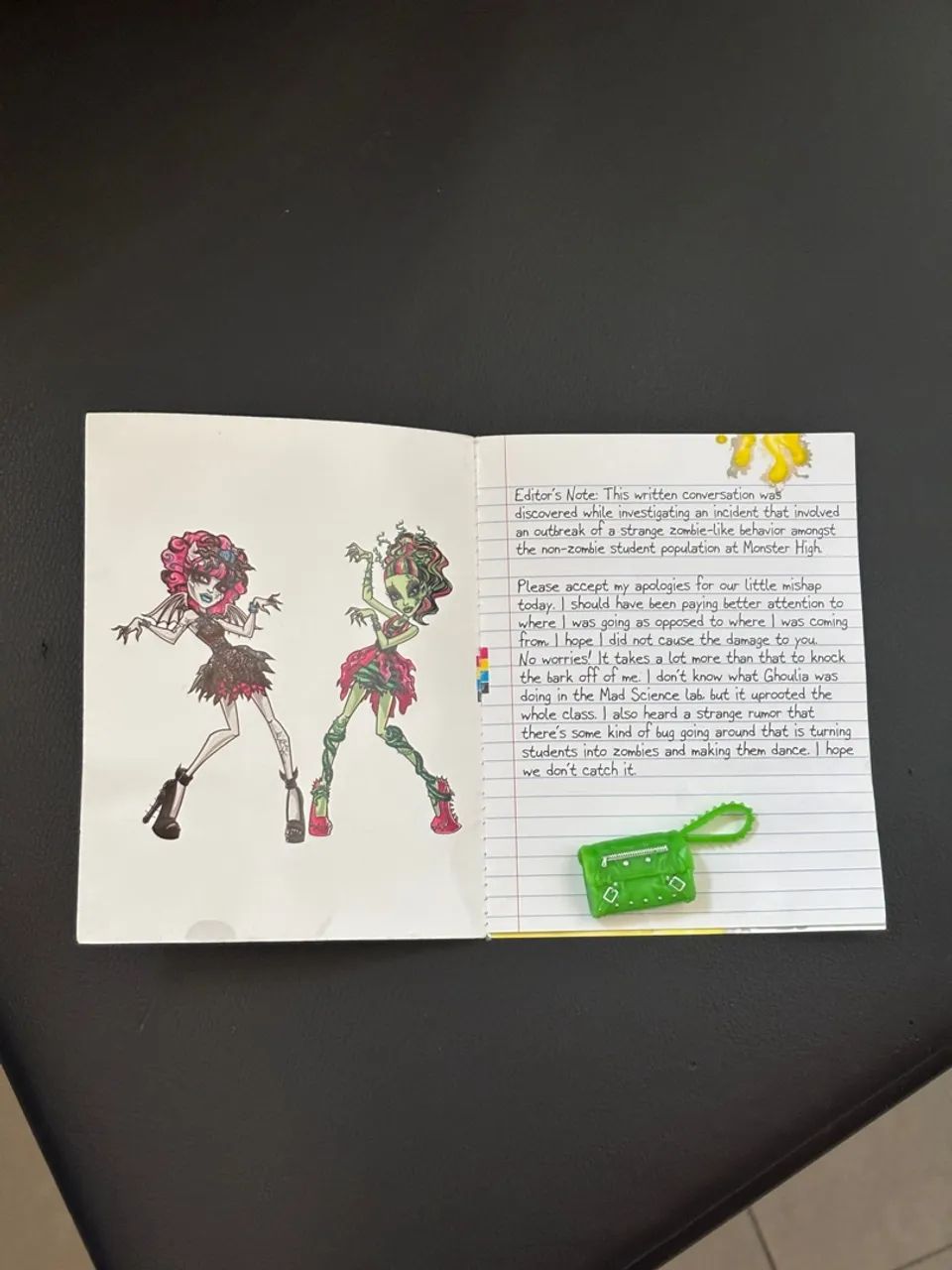 Monster high diario Rochelle Goyle e Venus McFlytrap + bolsa - Foto 2