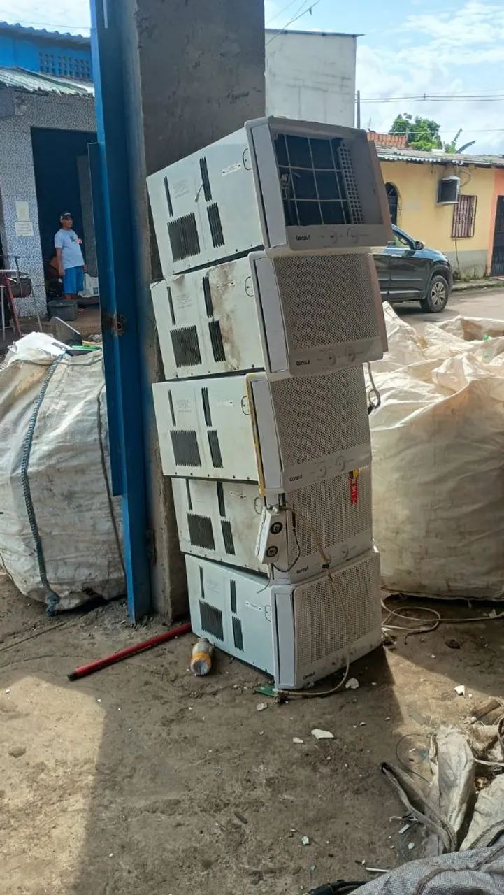 Compro ar condicionado com defeito Queimado velho com avaria.  - Foto 5