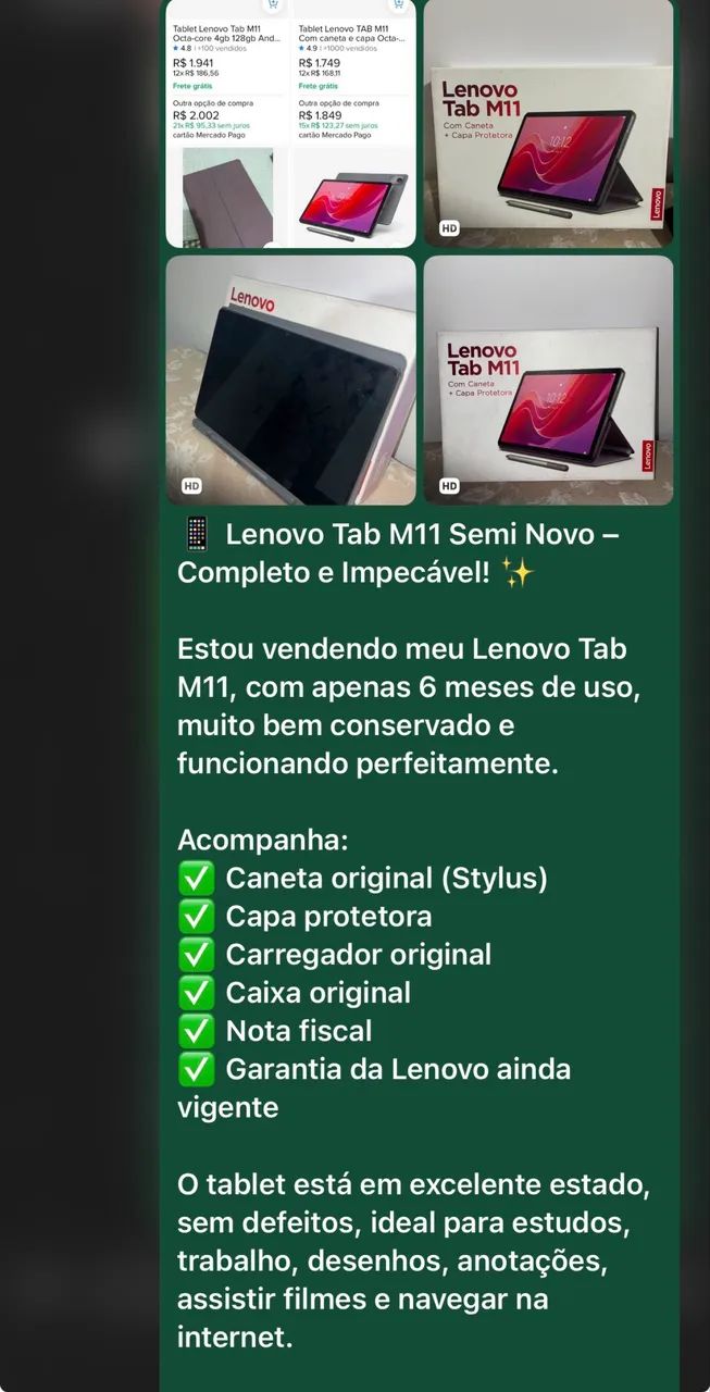 Tablet Lenovo M11 - Foto 3