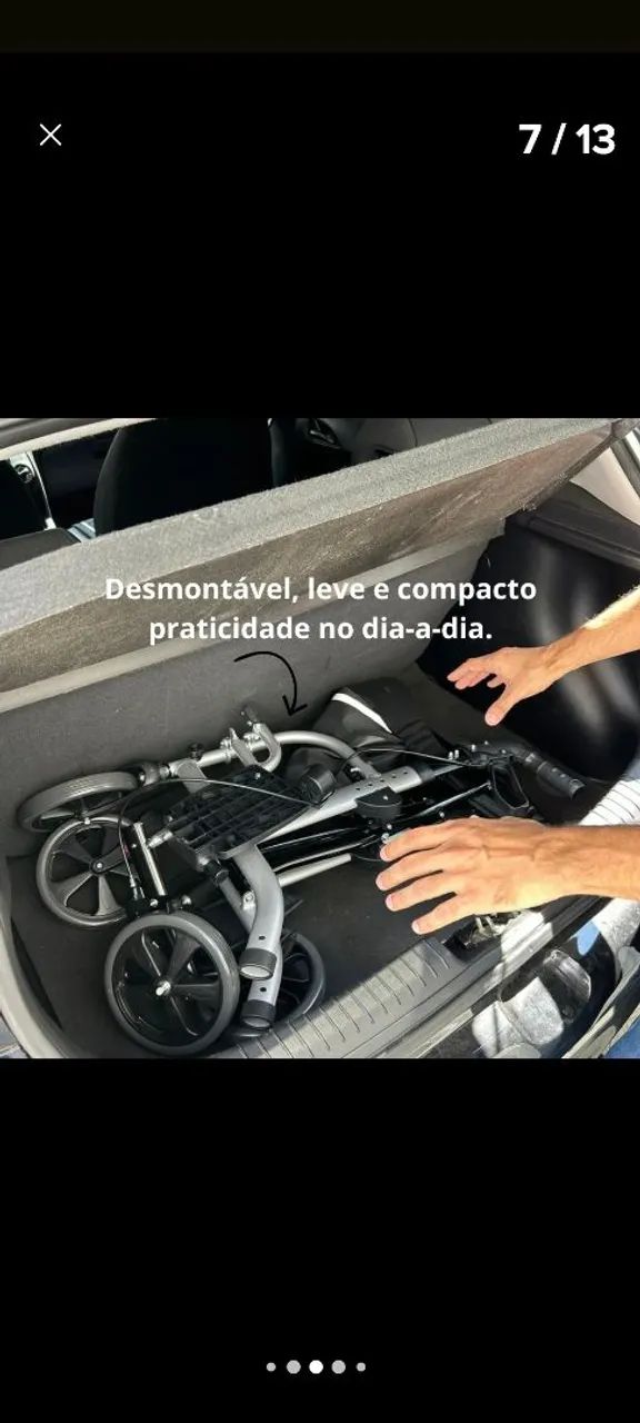 Cadeira de Rodas e Andador - Foto 3