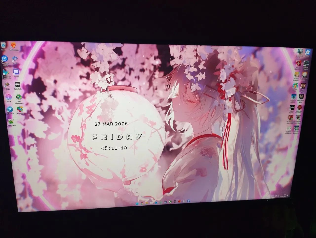 Monitor tcl 27 2K 1440P QD-MiniLed 180hz - Foto 2