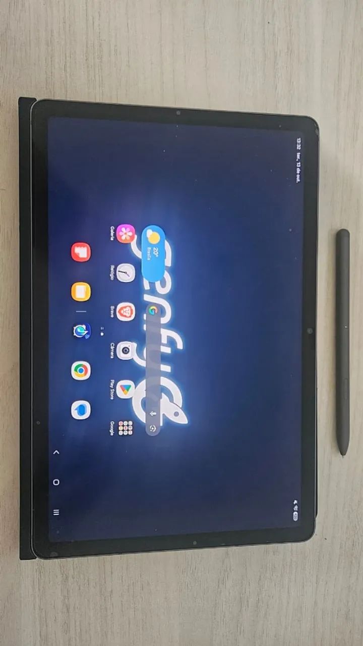 SAMSUNG TAB S9 FE - ACEITO TROCA EM IPHONE ACIMA DO 15 + VOLTA A DEPENDER