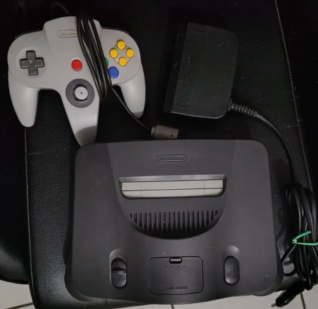Nintendo 64 Completo Funcionando Perfeitamente.