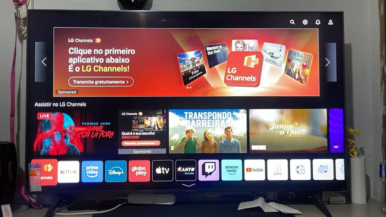 Tv LG 60 polegadas AI Thinq