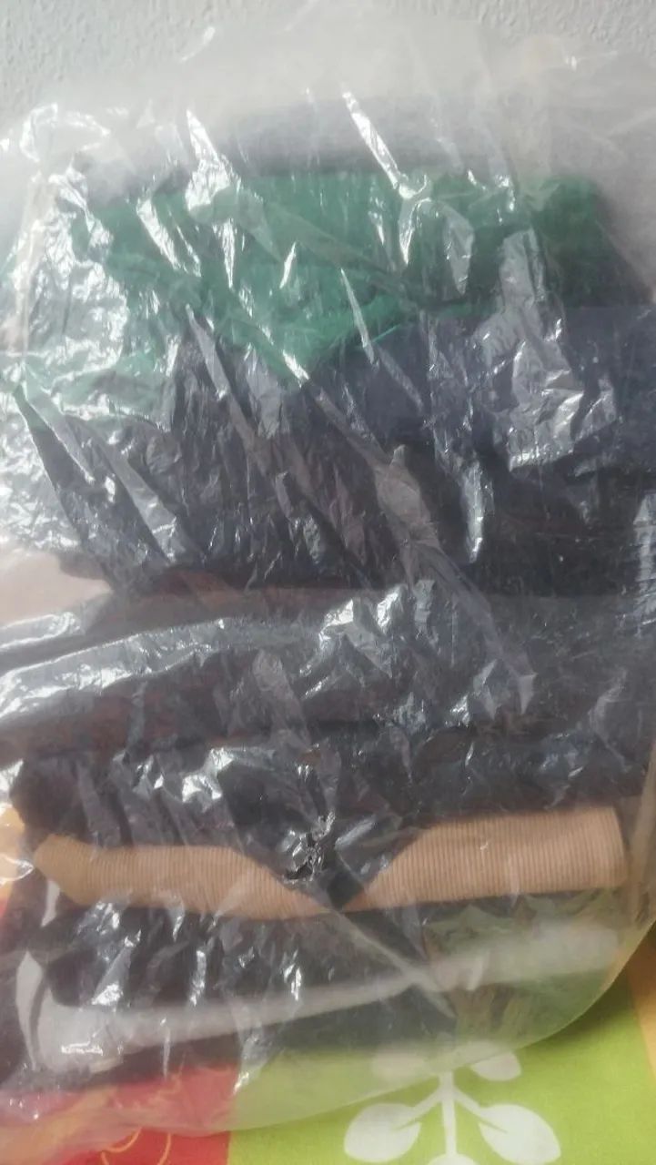 Lote de roupa para bazar