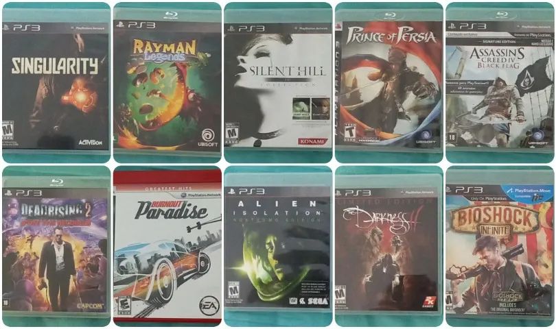 pacote jogos ps3 top