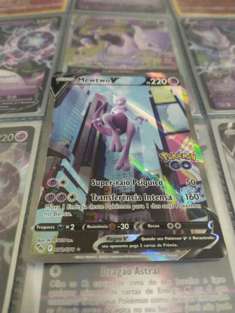 Mewtwo V Pokémon TCG/Pokémon Go (NM) - Foto 2