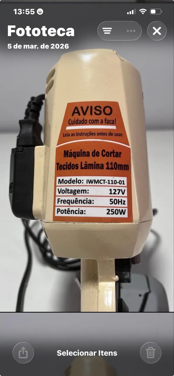 Máquina de cortar tecido - Importway - Foto 4