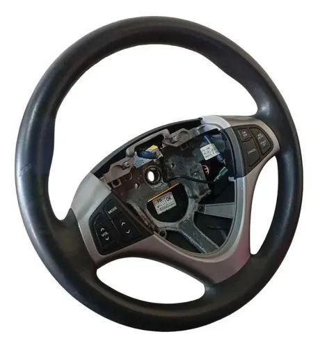 Volante Direção Hyundai I30 2009 A 2012 Preto - Foto 4