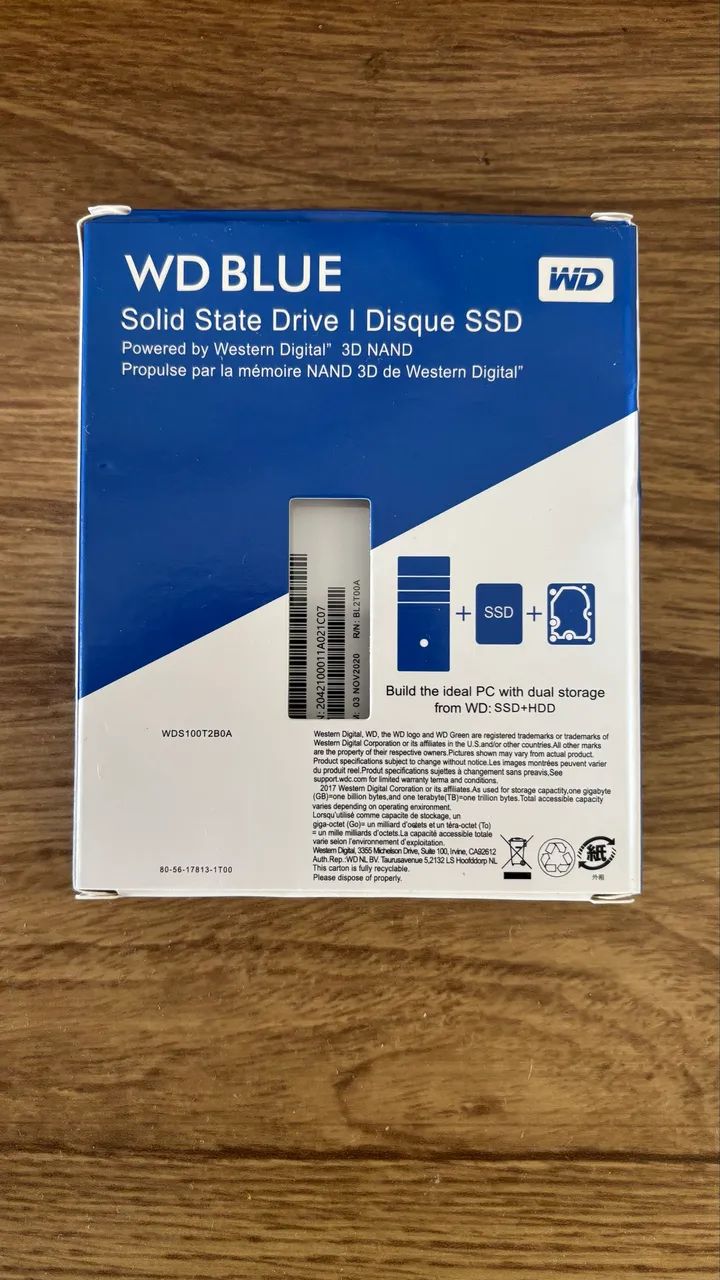SSD 1T WD BLUE SATA - Foto 2