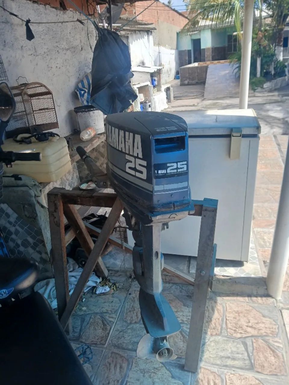 Lancha de alumínio com 2 motores e reboque - Foto 4