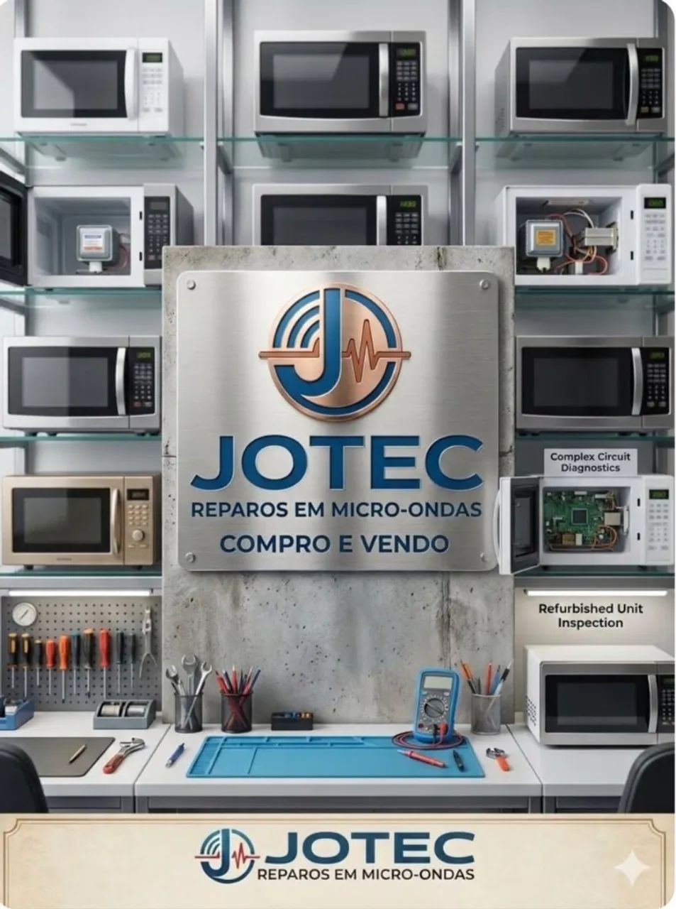 Reparos em micro-ondas. Compro e vendo. 