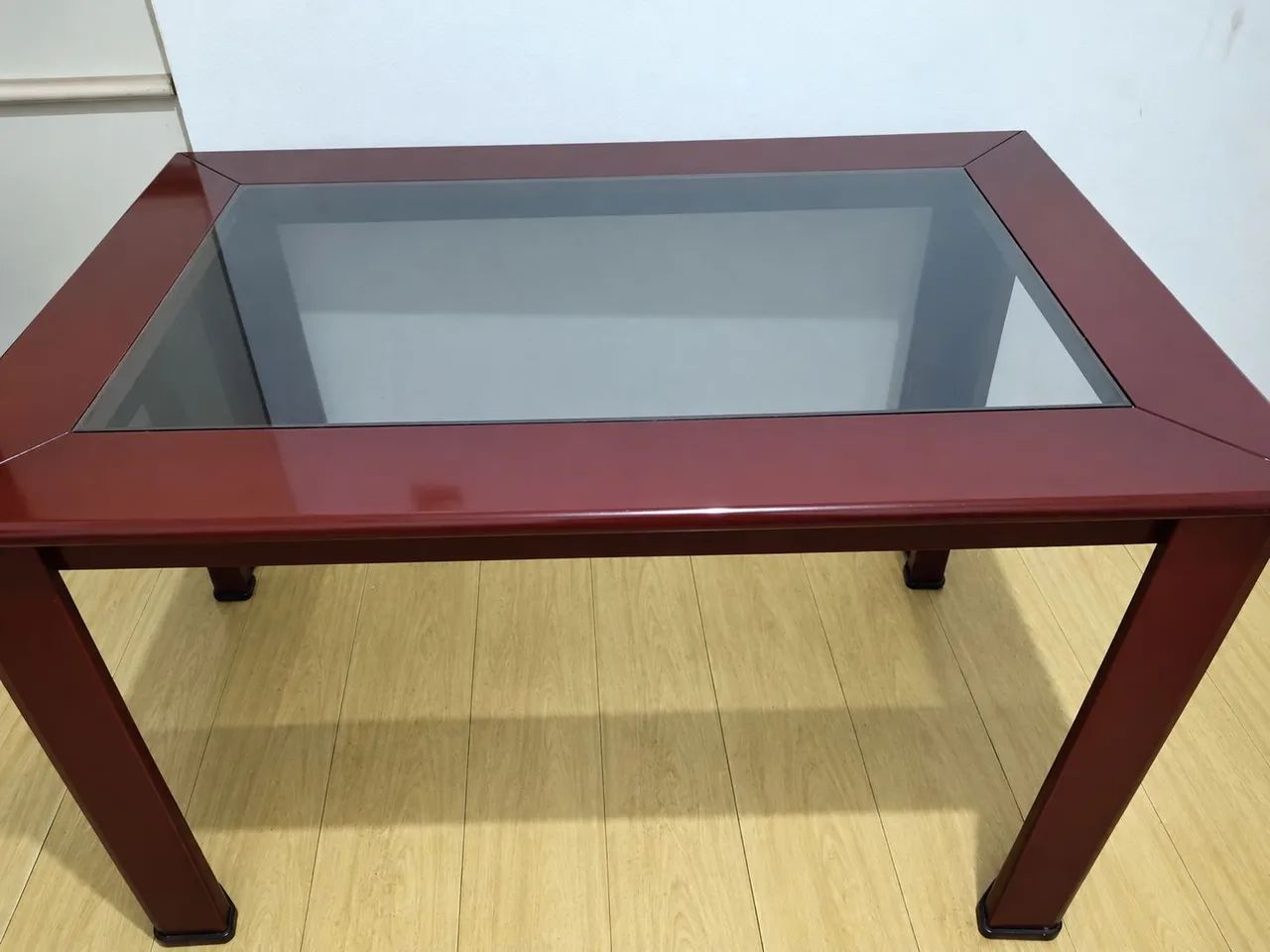 Mesa com tampa de vidro  - Foto 2