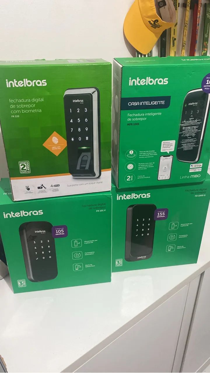 Fechaduras eletrônicas e digitais 