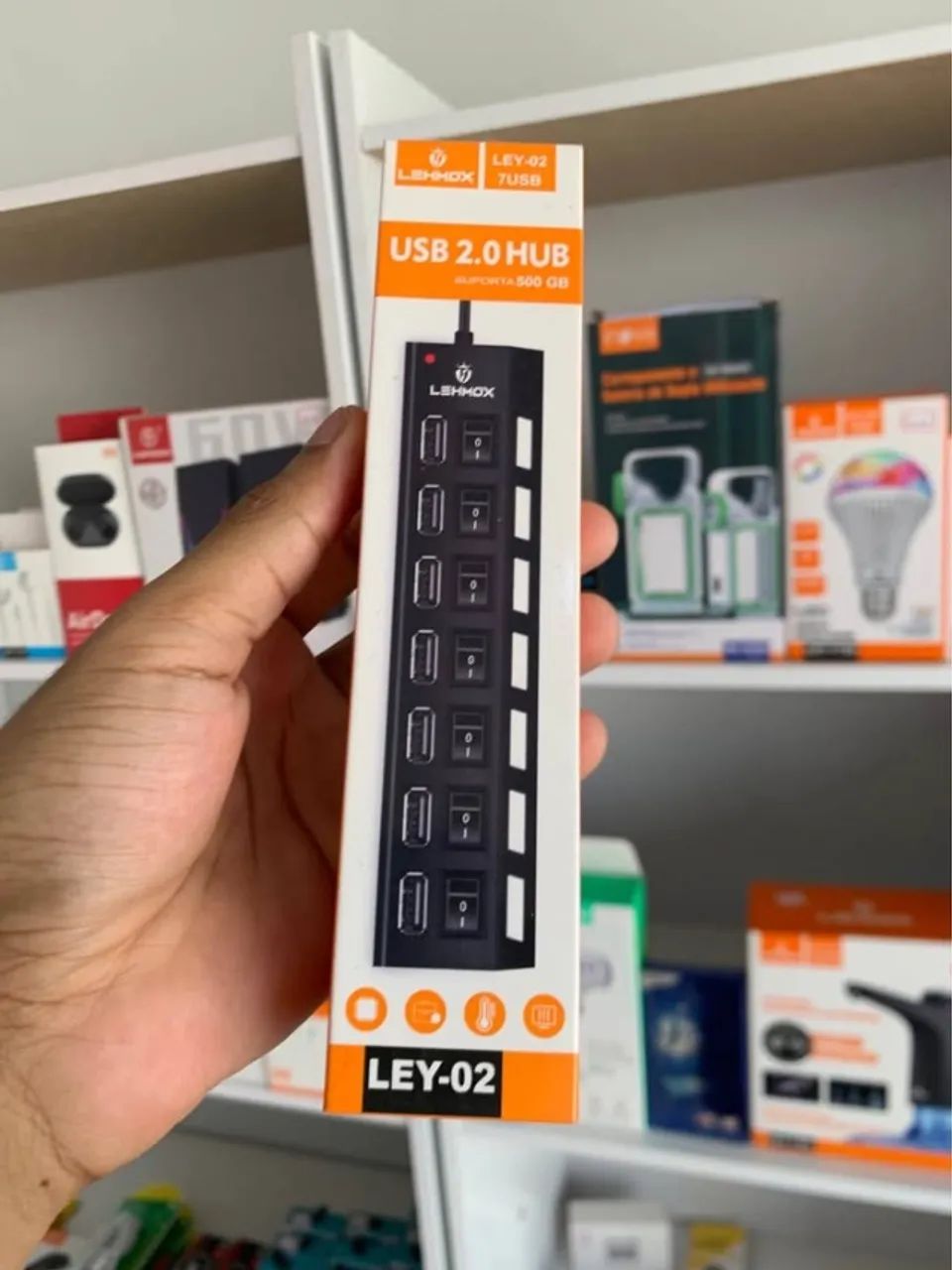 Hub USB 7 Portas