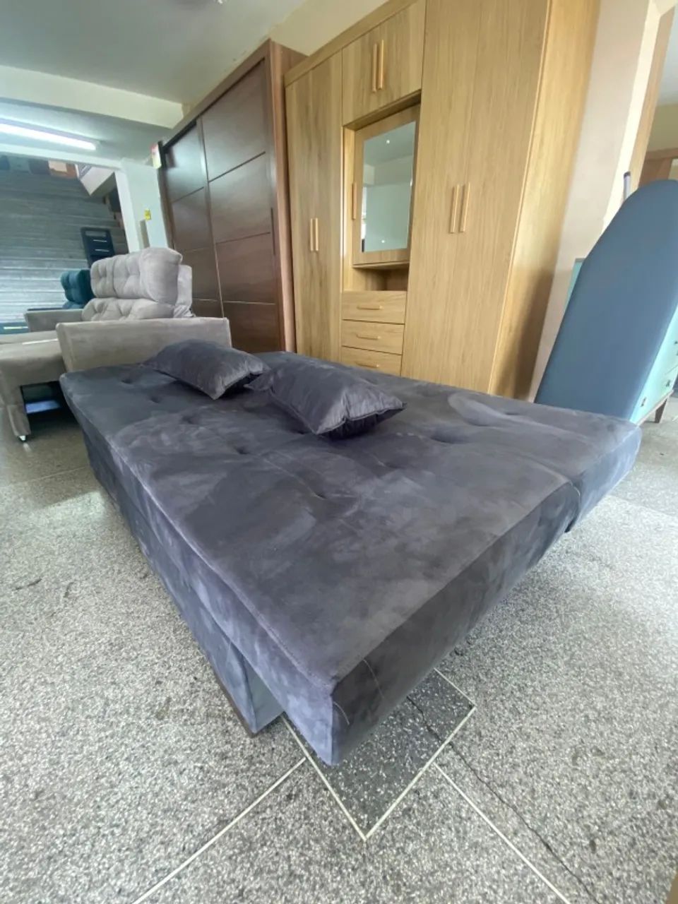 SOFÁ CAMA NOVO EM PROMOÇÃO - Foto 4