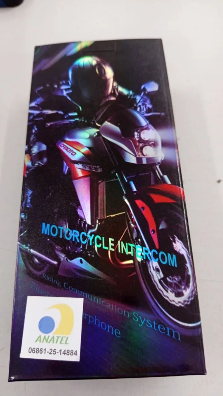 Intercomunicador V6 Plus para Capacete, Bluetooth e Resistente à Água - Foto 2