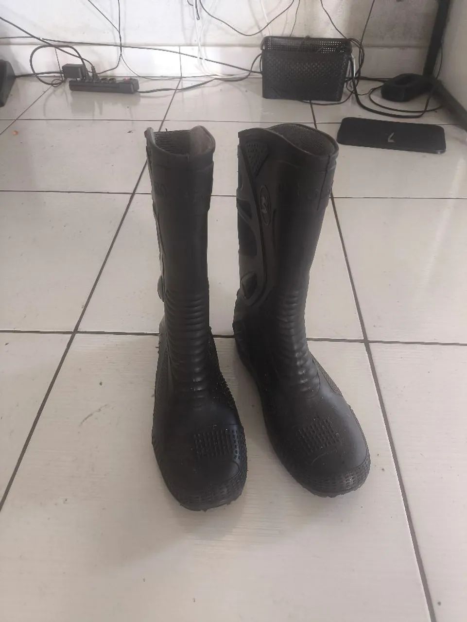 Bota de chuva - motoboy - Foto 3