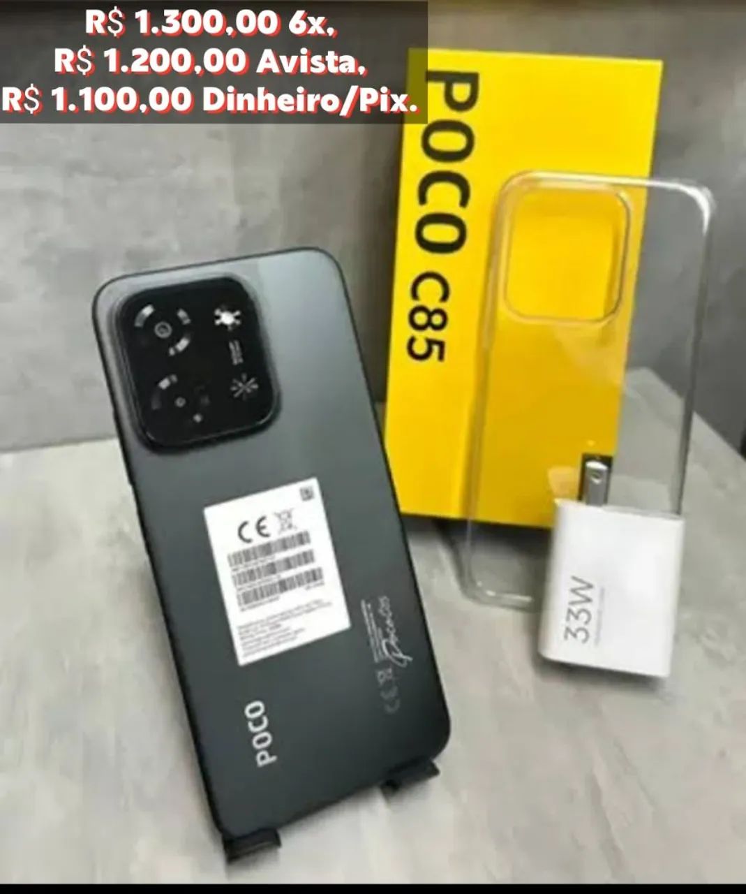 Celular Xiaomi Poco C85 ( 8GB/256GB ).