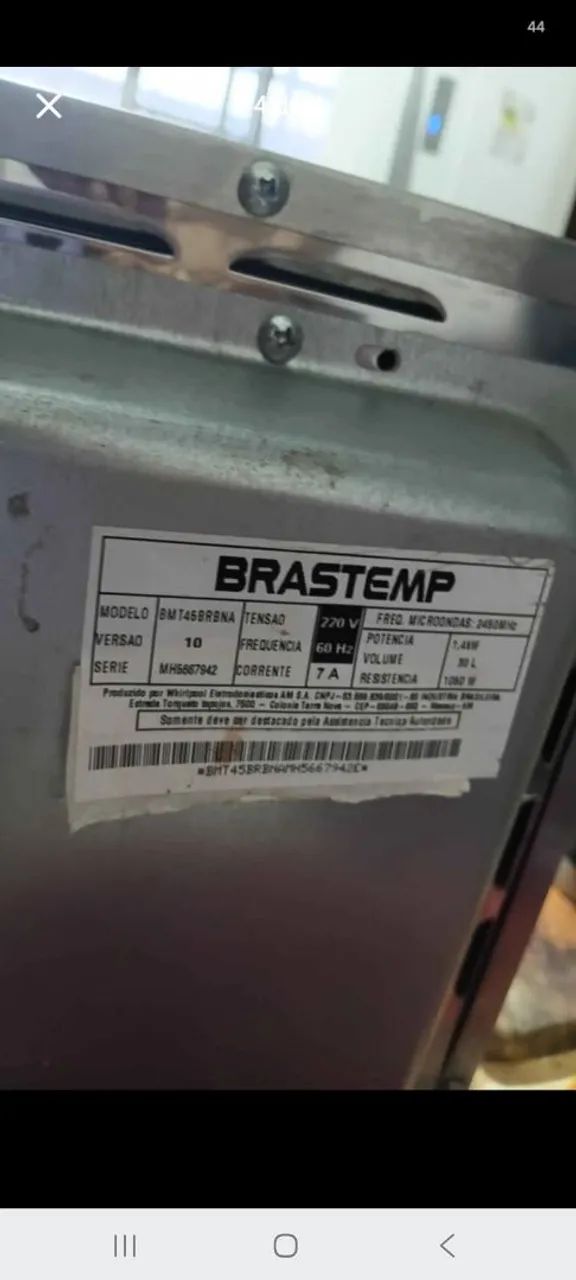 Microondas brastemp ative BMT45BRB  - Foto 3