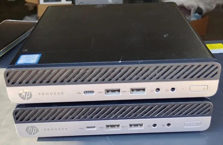 Mini Cpu de oitava geração Hp 400 600 G4 ProDdesk  8th a partir