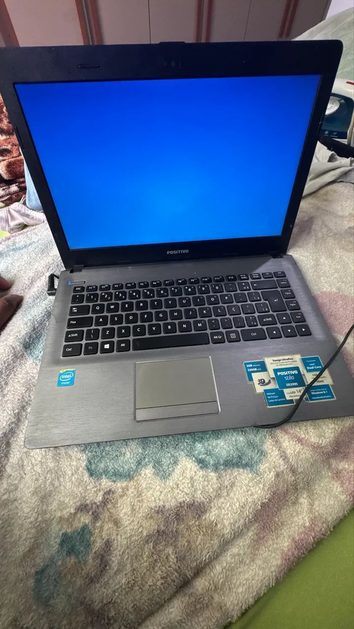 Vendo Notebook Positivo Stilo XR2990, em bom estado e funcionando. - Foto 5