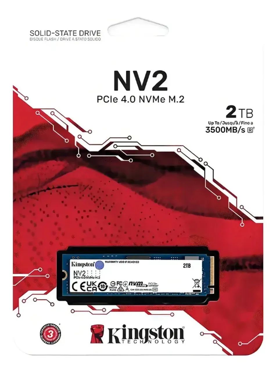 SSD Kingston 2TB (na garantia) - Foto 3