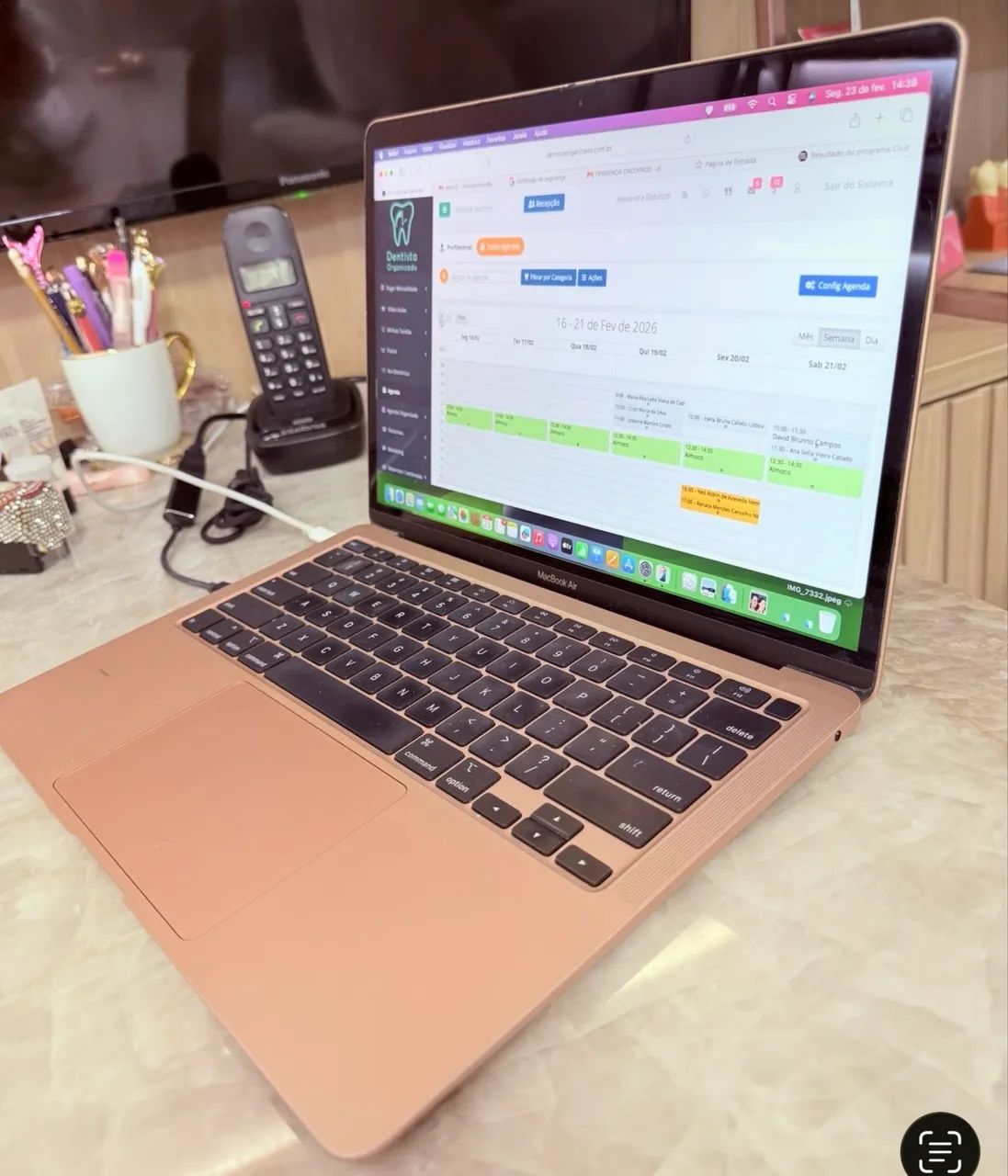 MacBook Rose Air M1 8GB / 512GB - Foto 2