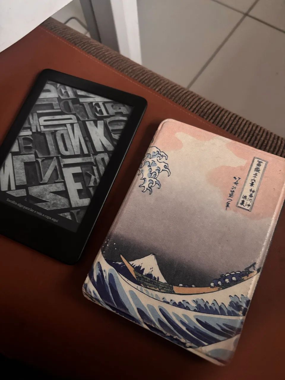 Kindle 10 geração + case