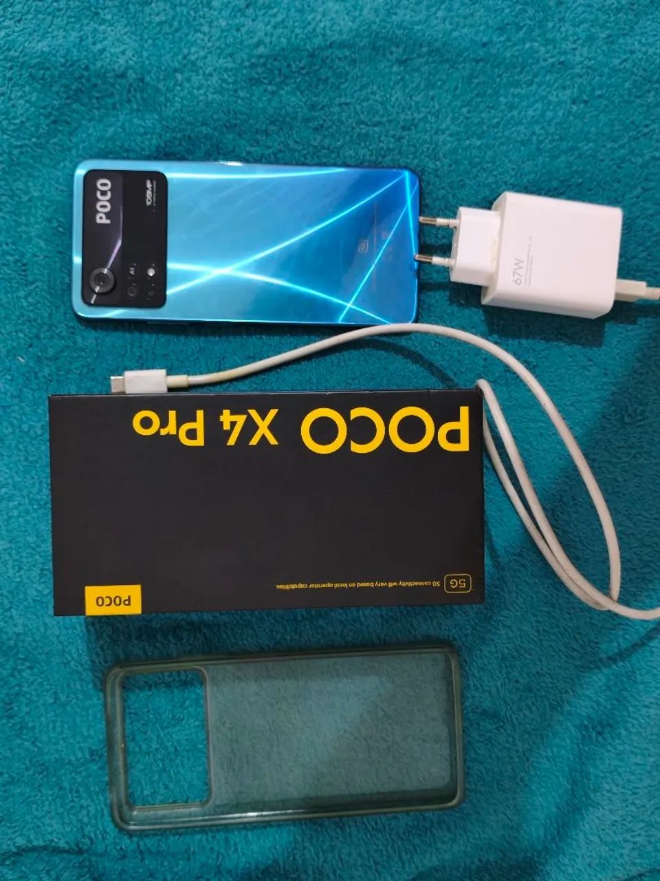 POCO X4 PRO 5G 256GB COM CAIXA E ACESSÓRIOS - Foto 3