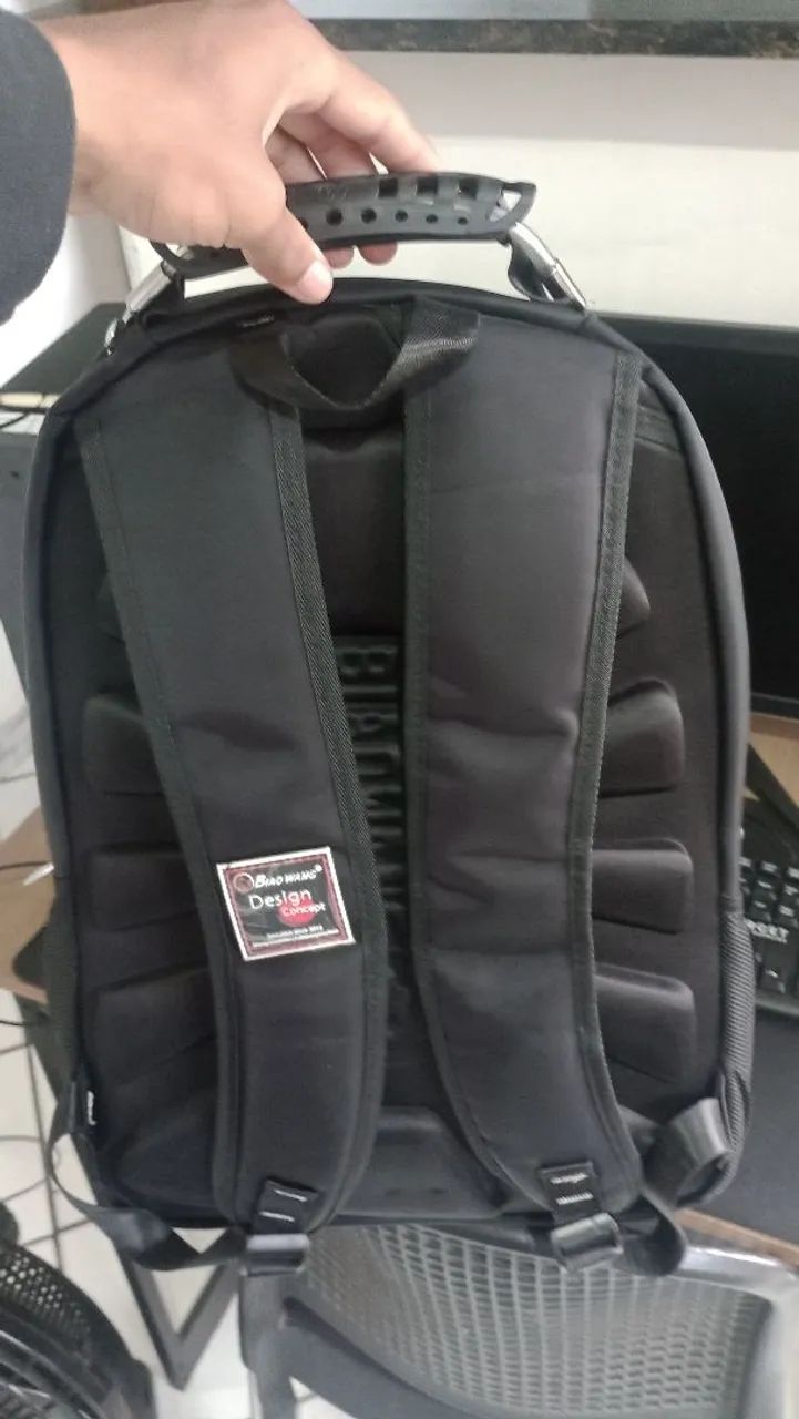 Mochila Preta Adulto Nova - Foto 3