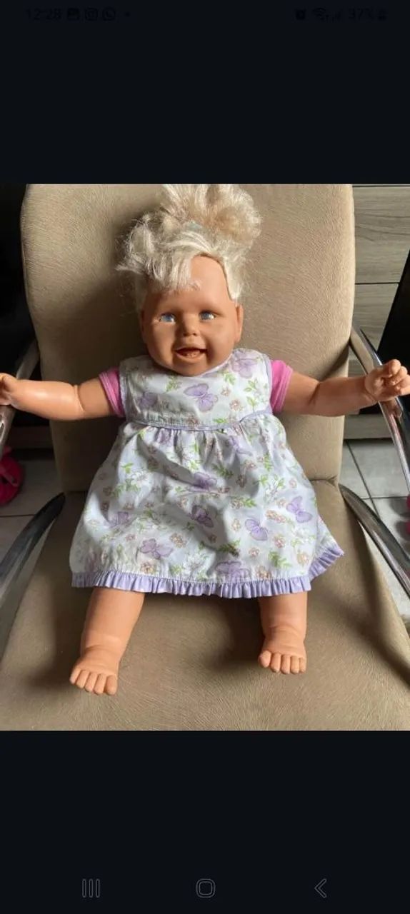 Boneca bebê Rose Pink sua amiguinha