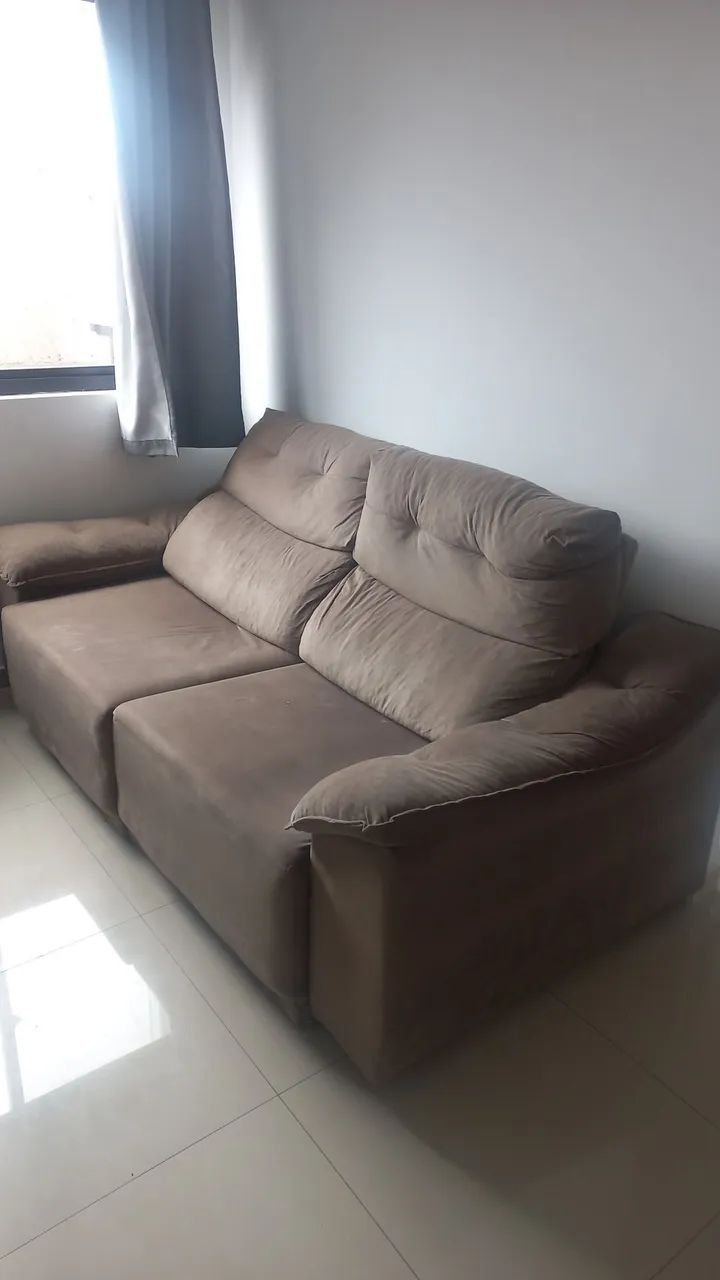 Vendo Sofá Retrátil e Reclinável  - Foto 2
