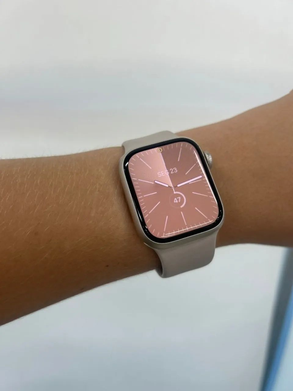 Apple Watch 9 41mm GPS - Starlight - Foto 4